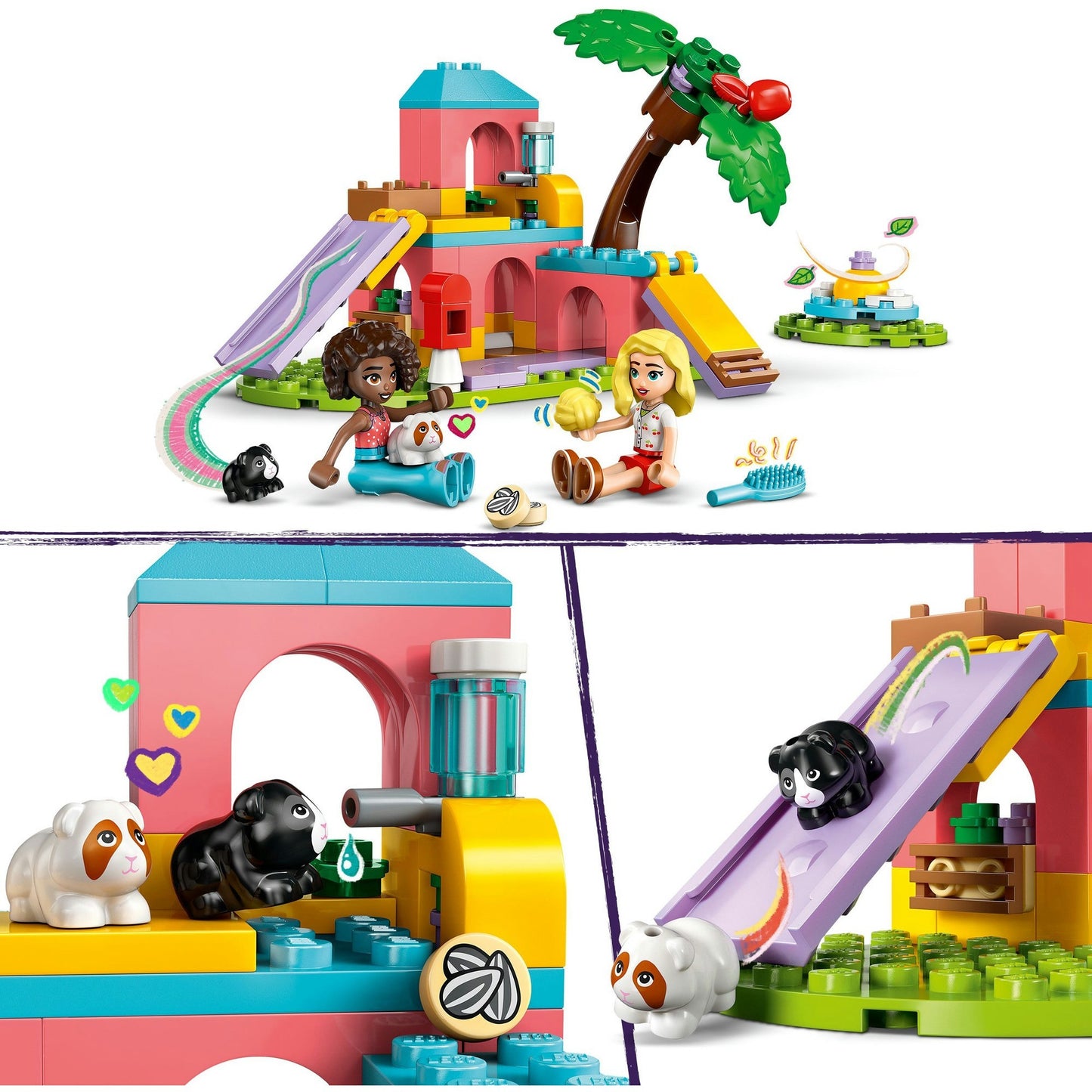 42640 Friends Meerschweinchen Spielplatz, Konstruktionsspielzeug