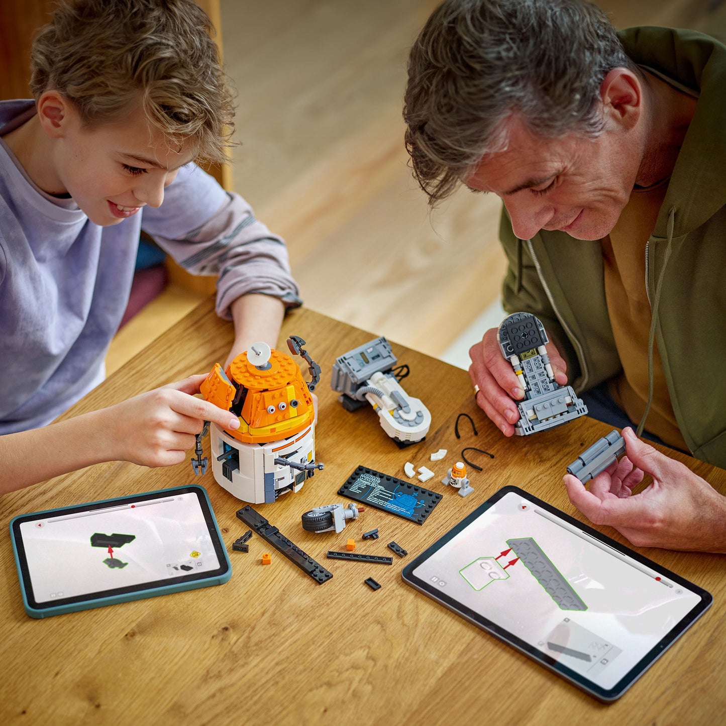 75416 Star Wars Astromech-Droide Chopper (C1-10P), Konstruktionsspielzeug