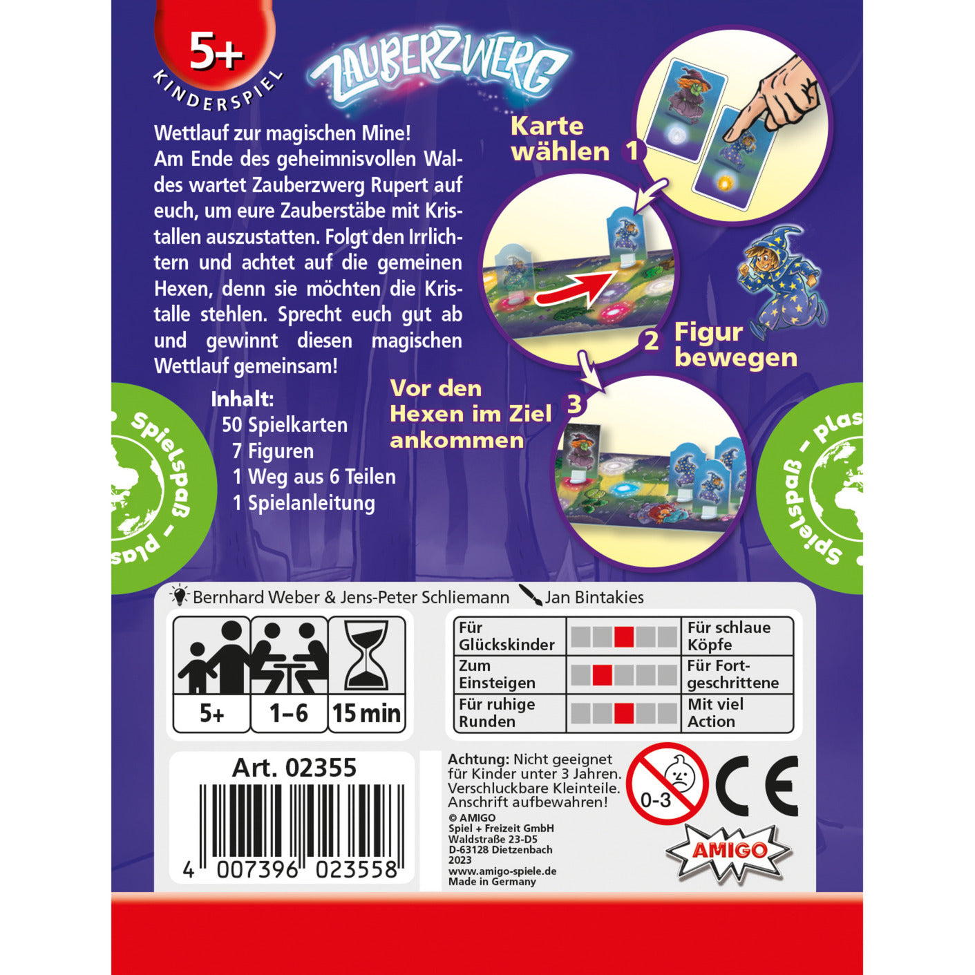 Zauberzwerg, Brettspiel