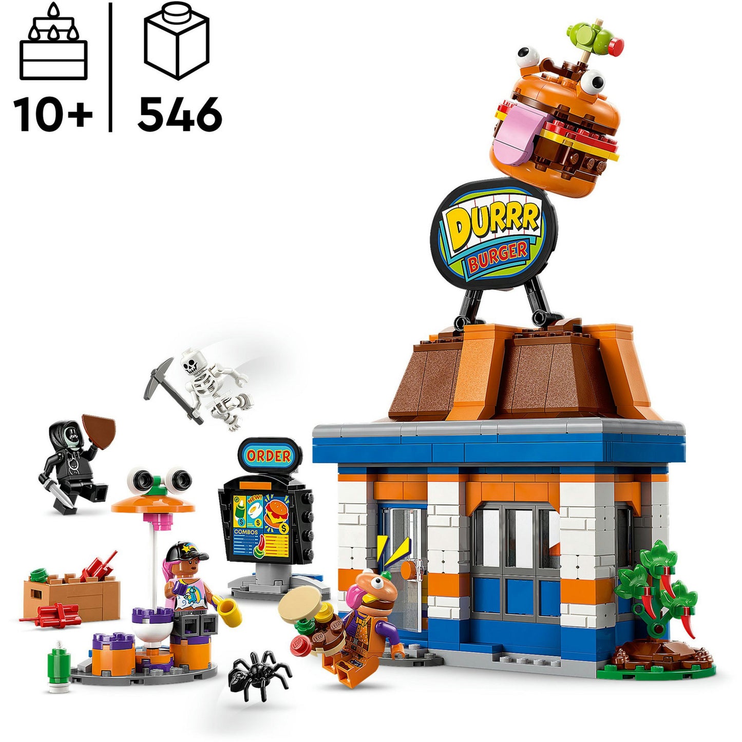 77076 Fortnite Durrr Burger Restaurant, Konstruktionsspielzeug