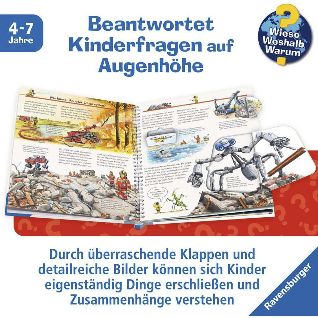 Wieso? Weshalb? Warum? Band 47 - Alles über Roboter, Lernbuch