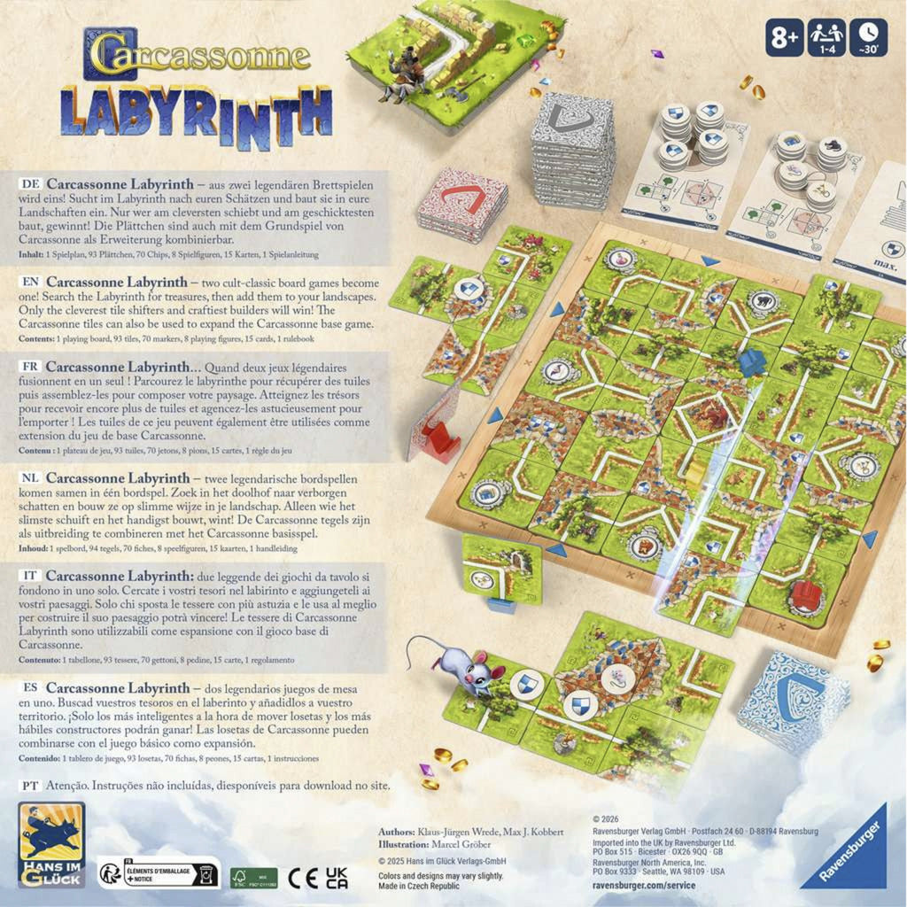 Carcassonne Labyrinth, Geschicklichkeitsspiel
