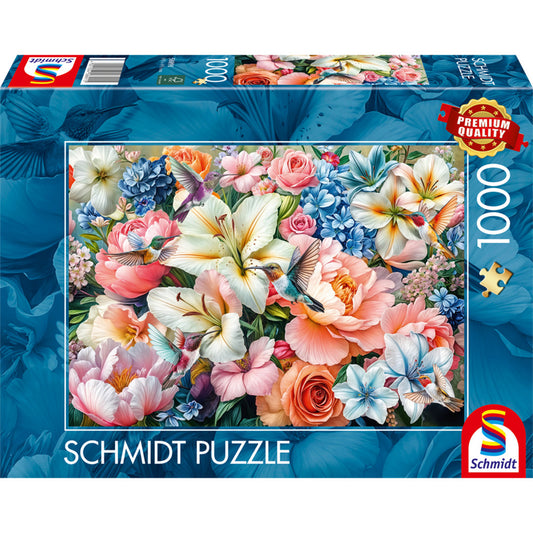 Blumen in Pastell, Puzzle
