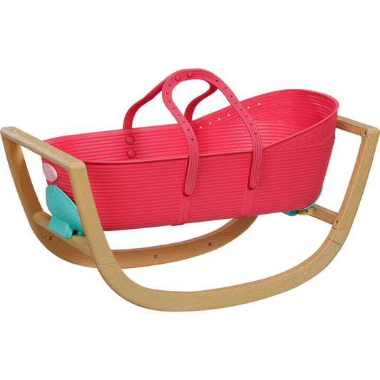 BABY born 3 in 1 Wiege Pinplay, Puppenmöbel