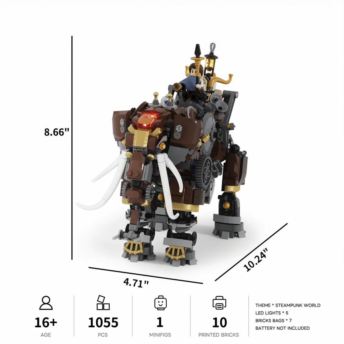 Steamphant, Konstruktionsspielzeug