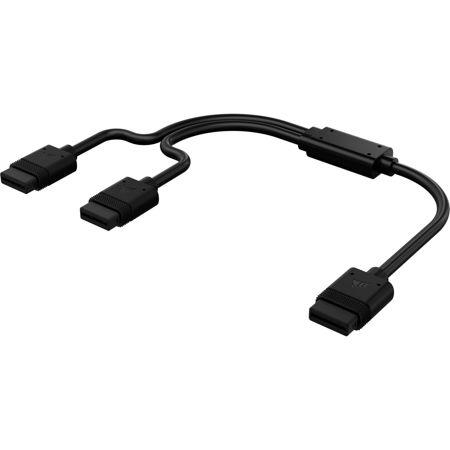 Corsair iCUE LINK Y-Kabel, 600mm (schwarz, 1 Stück)