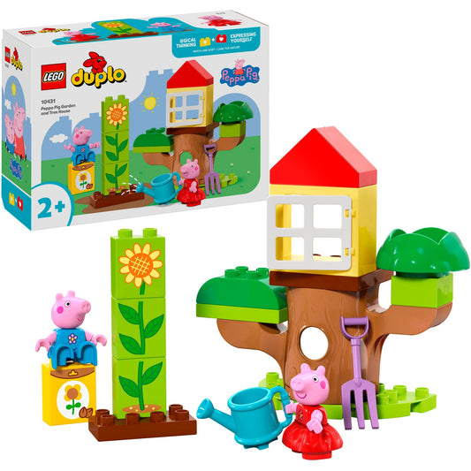 LEGO 10431 DUPLO Peppas Garten mit Baumhaus, Konstruktionsspielzeug