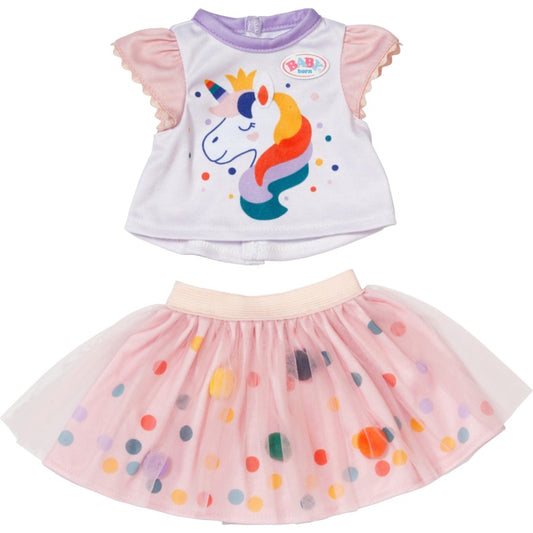 BABY born Einhornkleid mit Tutu 43cm, Puppenzubehör