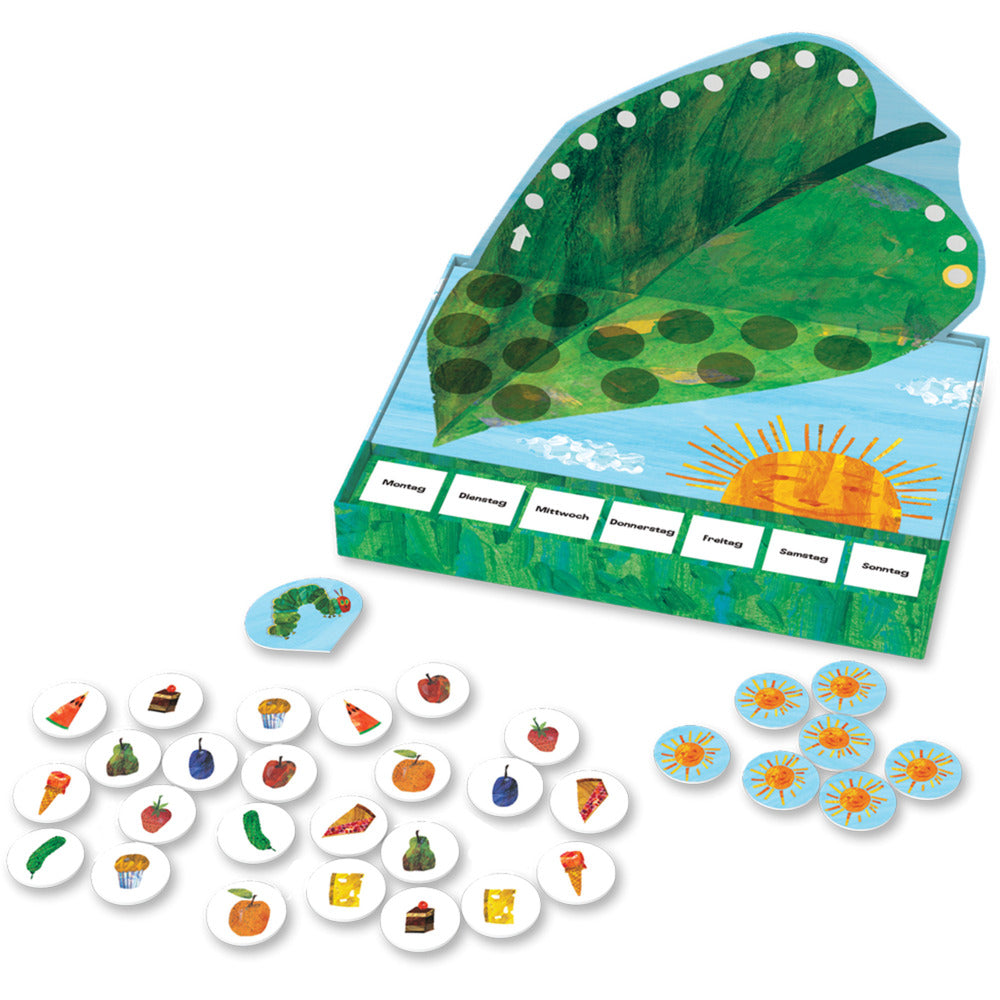 Die kleine Raupe Nimmersatt: Beeil dich, kleine Raupe!, Brettspiel