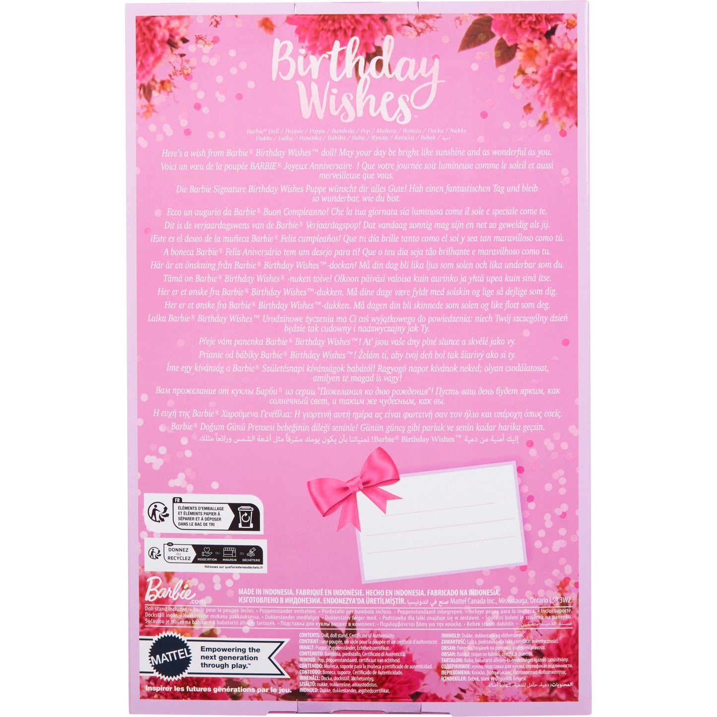 Barbie Barbie Signature Birthday Wishes