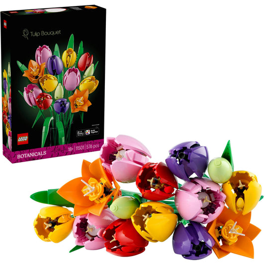 11501 Botanicals Tulpenstrauss, Konstruktionsspielzeug
