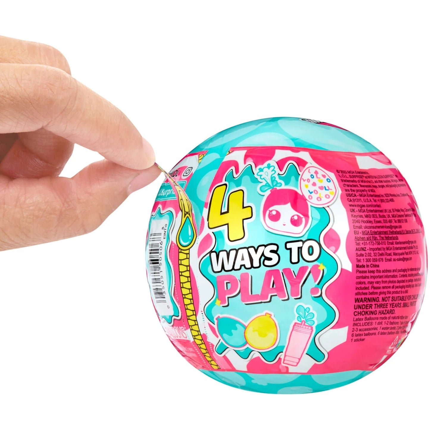 MGA Entertainment L.O.L. Surprise Water Balloon Surprise Tots (sortierter Artikel, eine Figur)