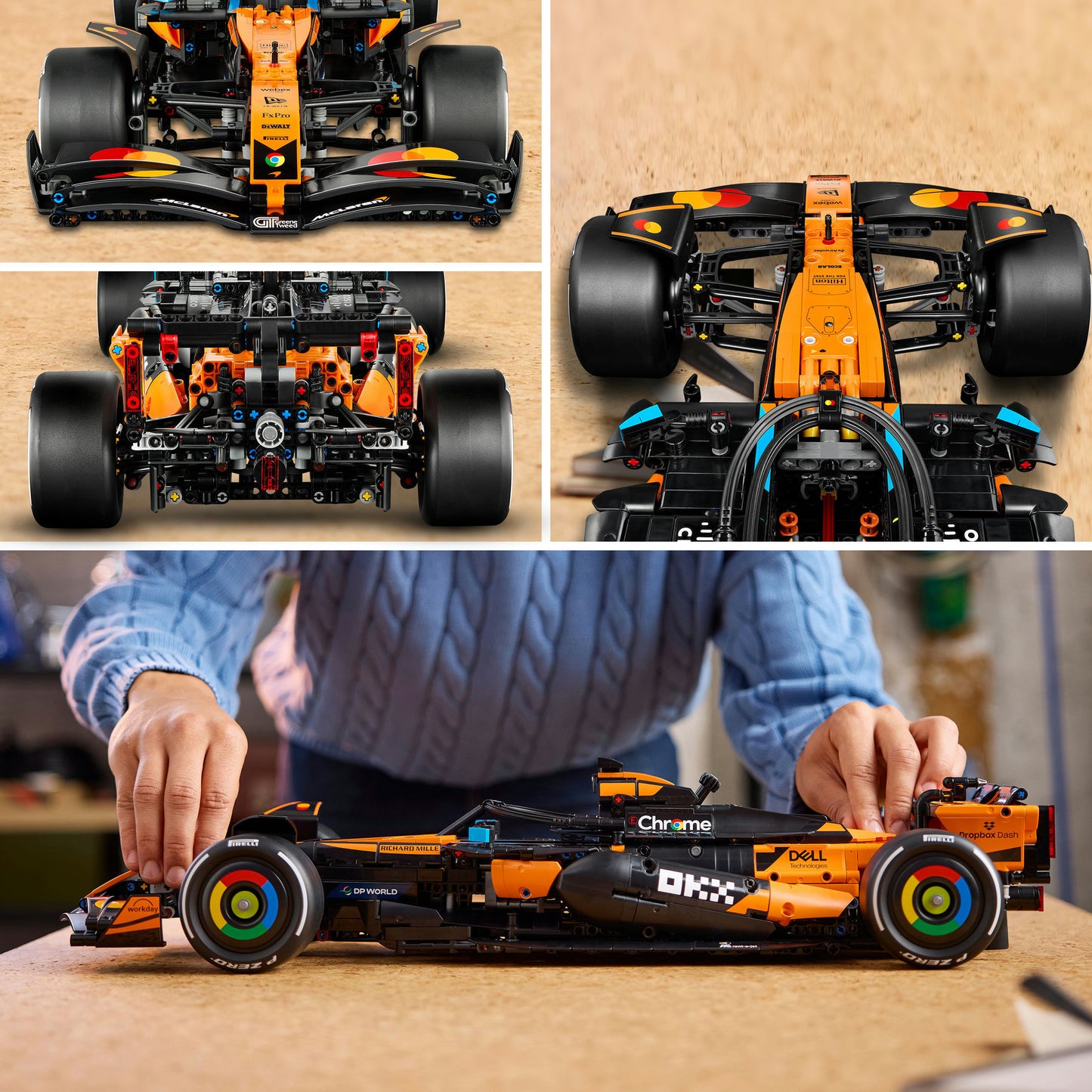 42228 Technic McLaren MCL39 F1 Rennwagen, Konstruktionsspielzeug