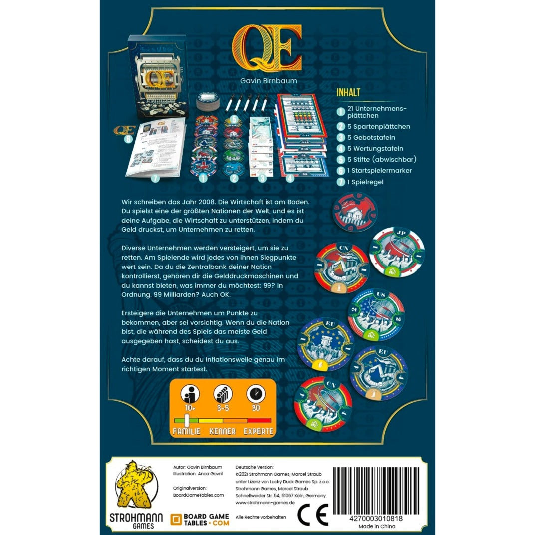 Pegasus Q.E., Brettspiel