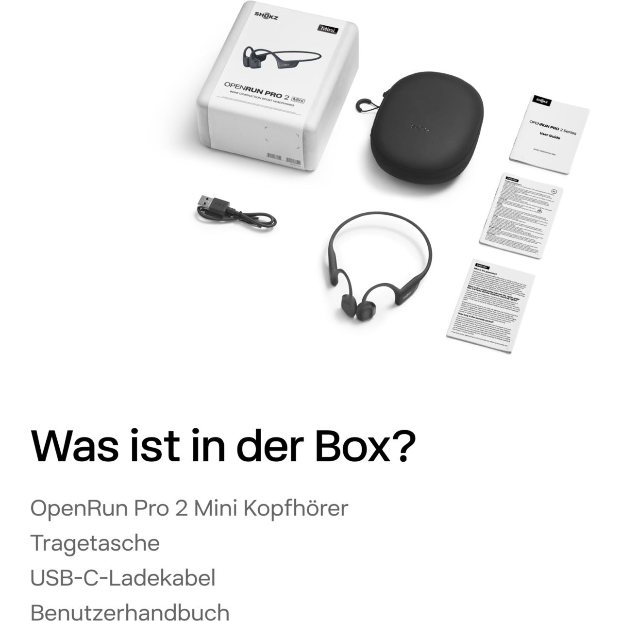 OpenRun Pro 2 Mini, Headset