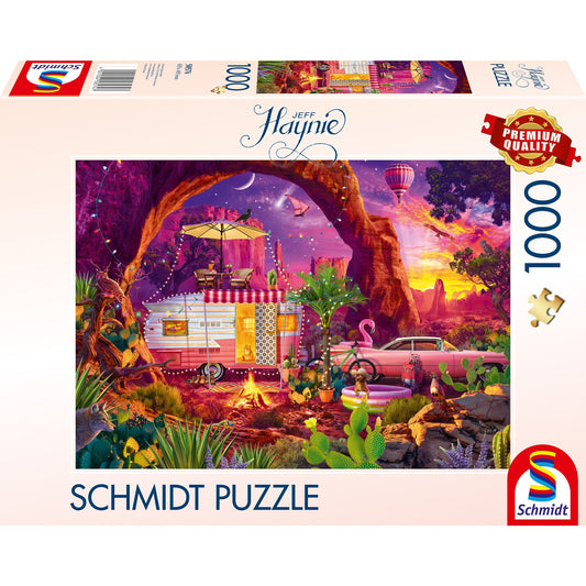 Jeff Haynie: Camping-Paradies in der Wüste, Puzzle