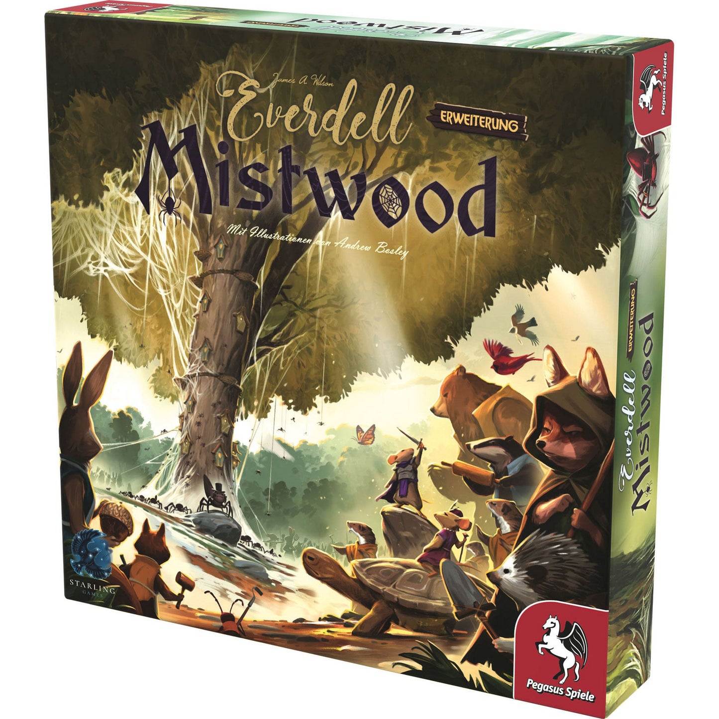 Everdell: Mistwood, Brettspiel