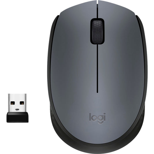 Logitech M170 Wireless (grau, für Links- und Rechtshänder, PC/Mac)