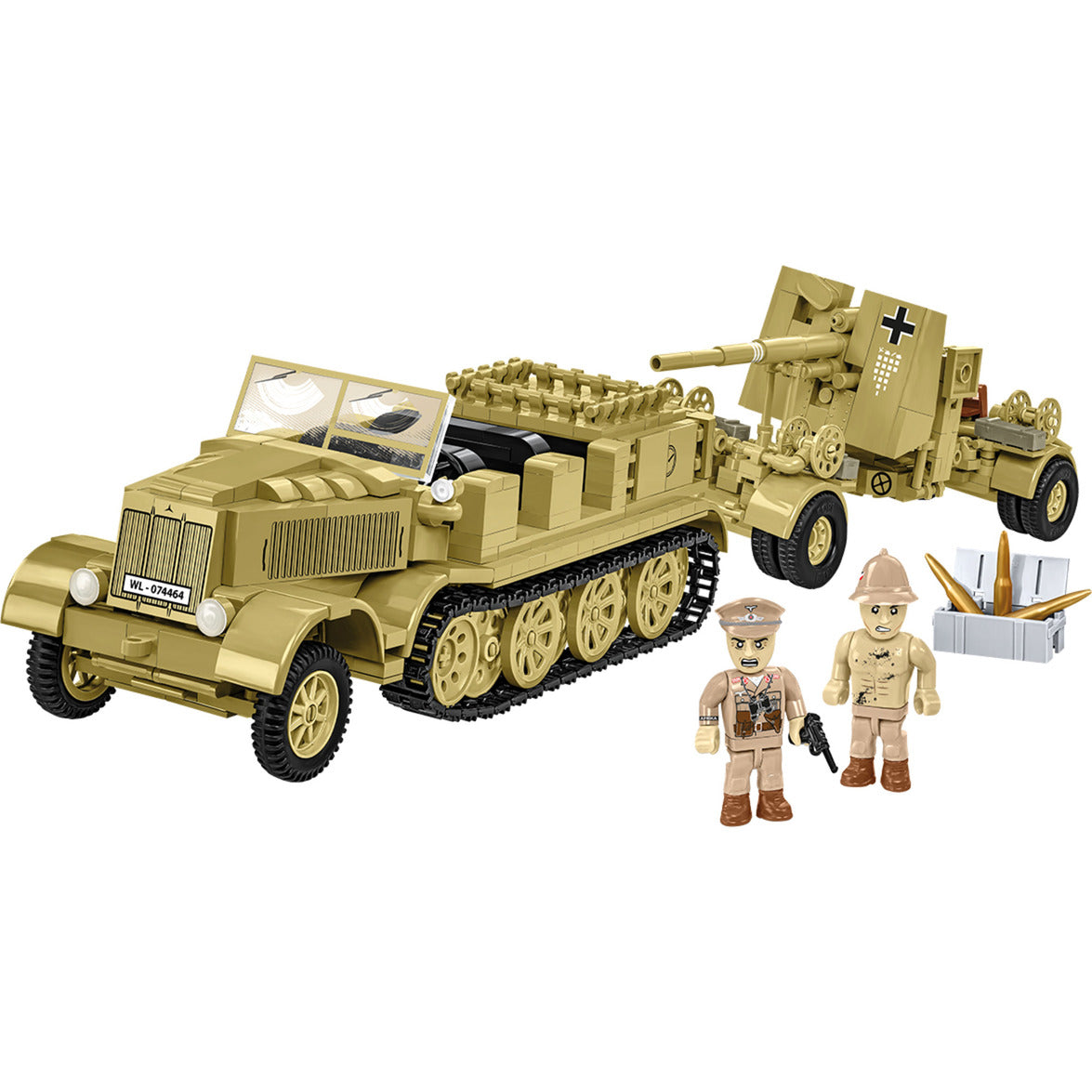 Sd.Kfz.8 und 8.8 cm Flak 36, Konstruktionsspielzeug