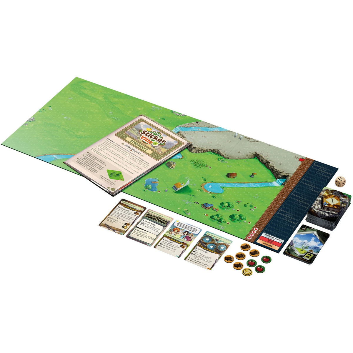 Cozy Stickerville, Brettspiel