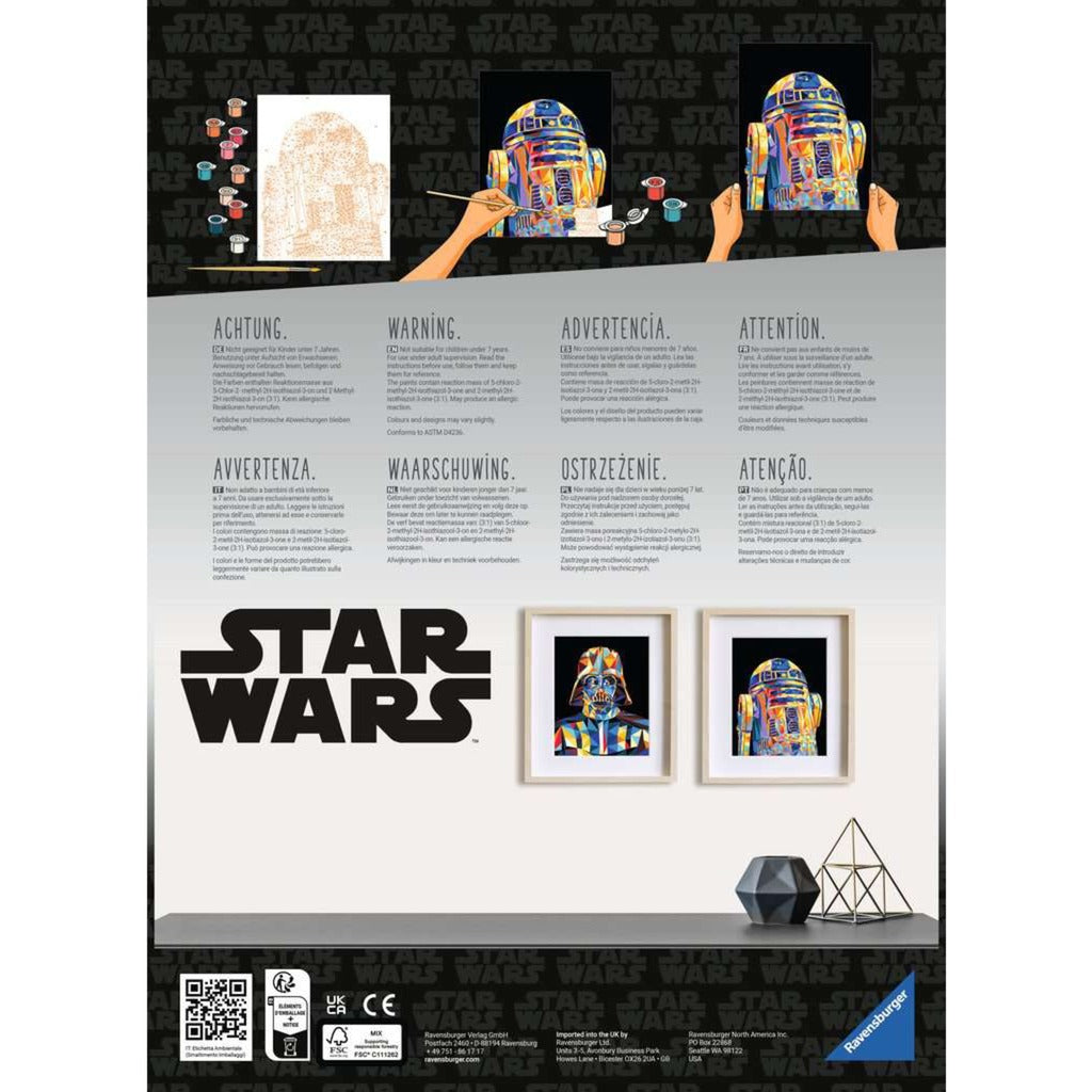 Ravensburger CreArt Star Wars - R2-D2, Malen