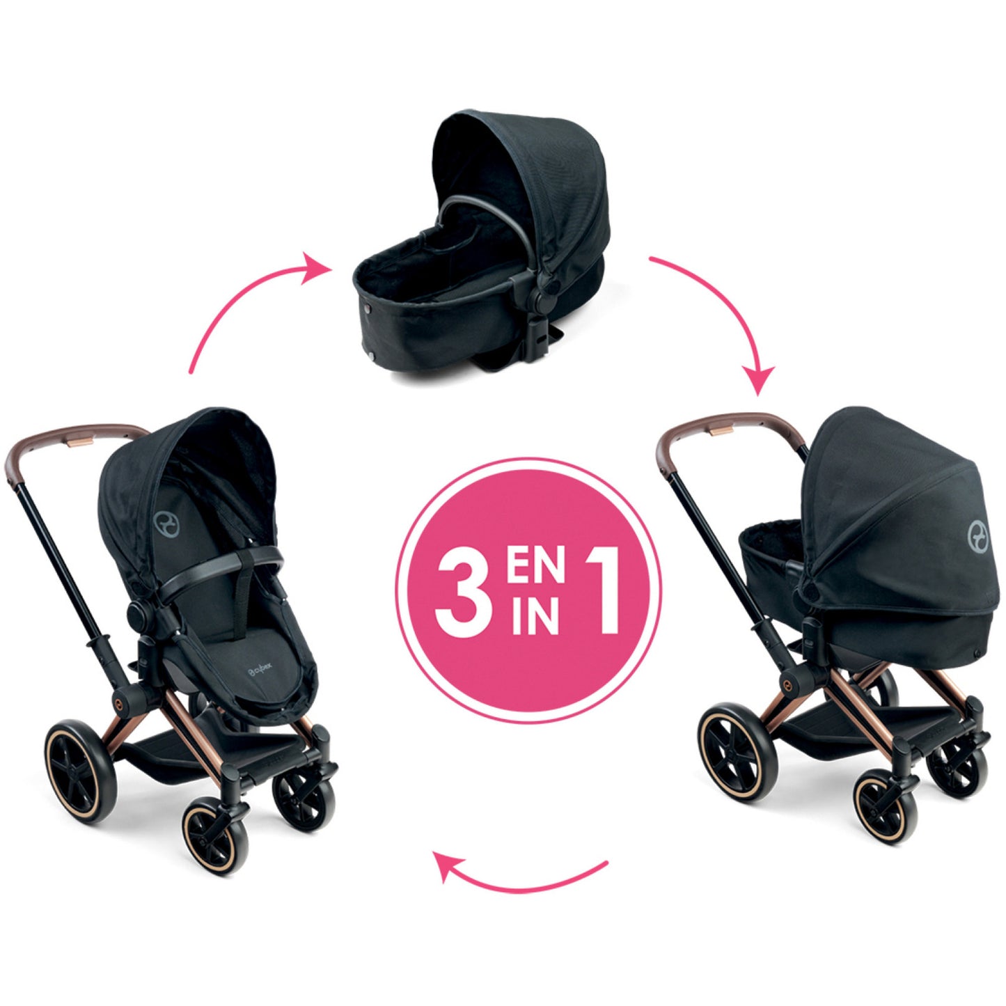 Mon Grand Poupon 36-42cm Cybex Puppenwagen