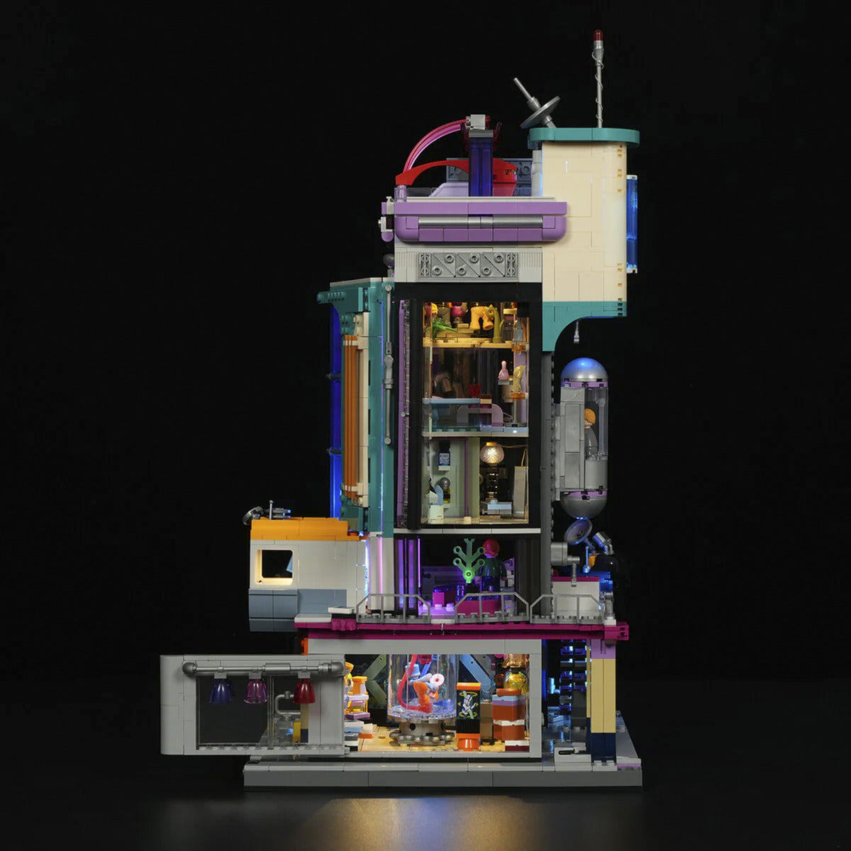 Cyberpunk Neoncity Cyber Couture Galleria, Konstruktionsspielzeug