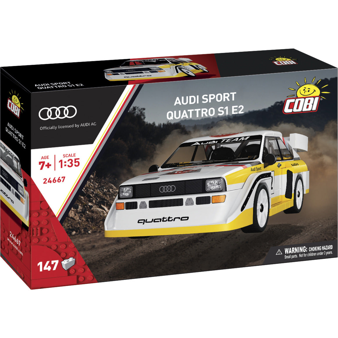 Audi quattro S1 E2, Konstruktionsspielzeug