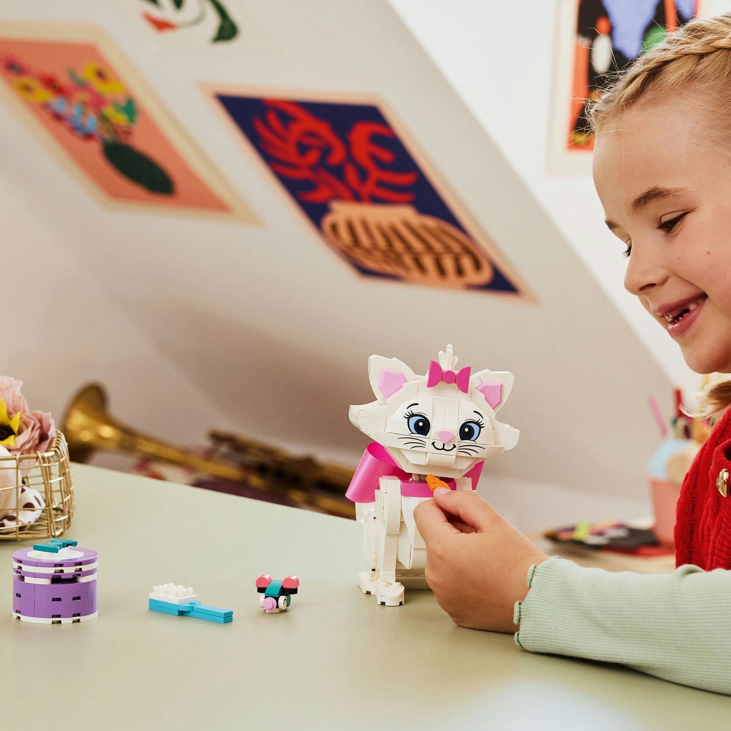 43286 Disney Classic Aristocats: Bezaubernde Marie, Konstruktionsspielzeug