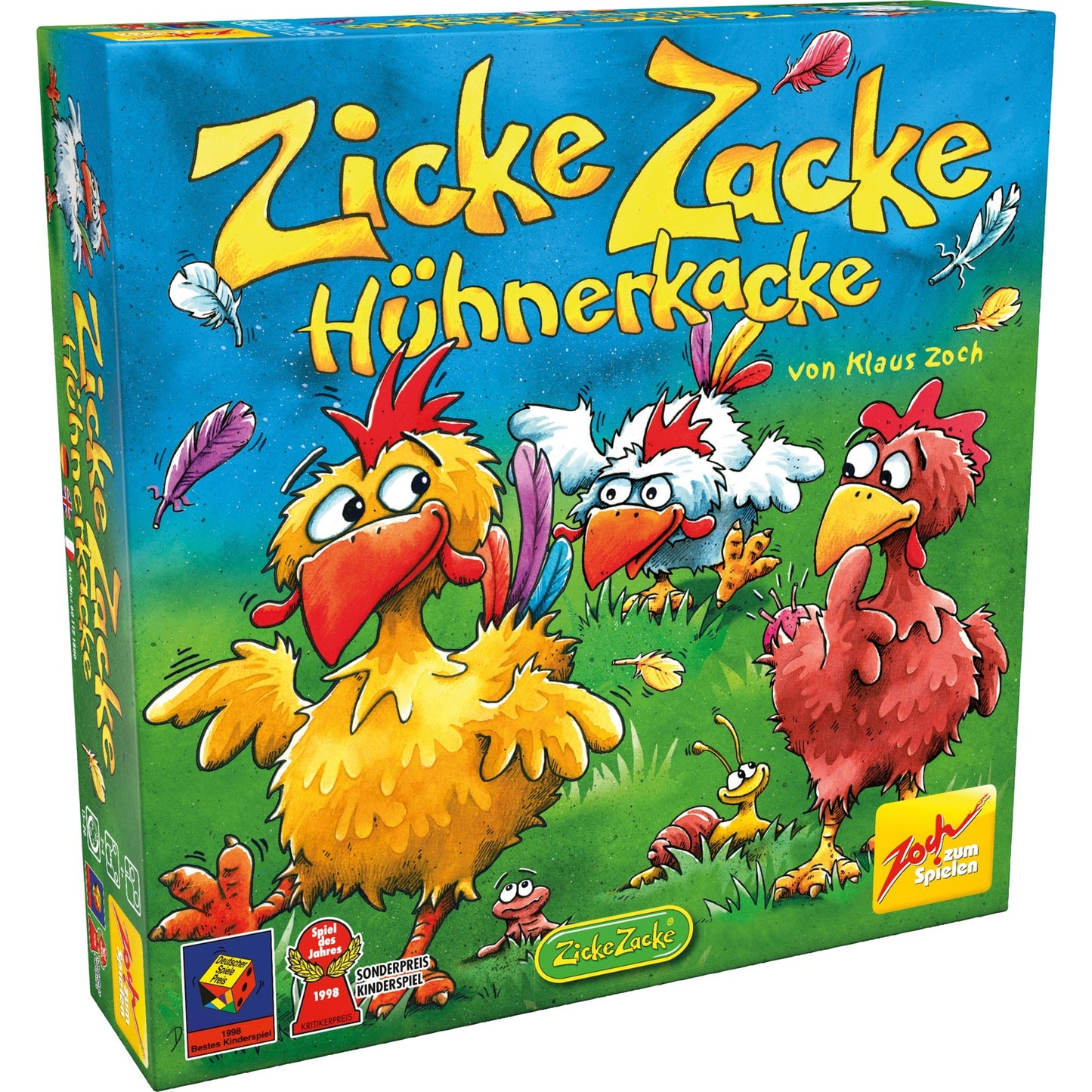 Zoch Zicke Zacke Hühnerkacke, Brettspiel