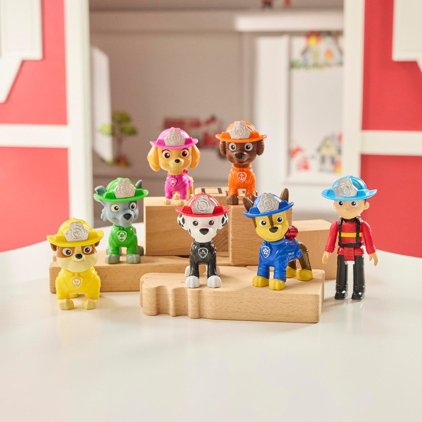 Paw Patrol Fire Rescue - Figuren Geschenkset, Spielfigur