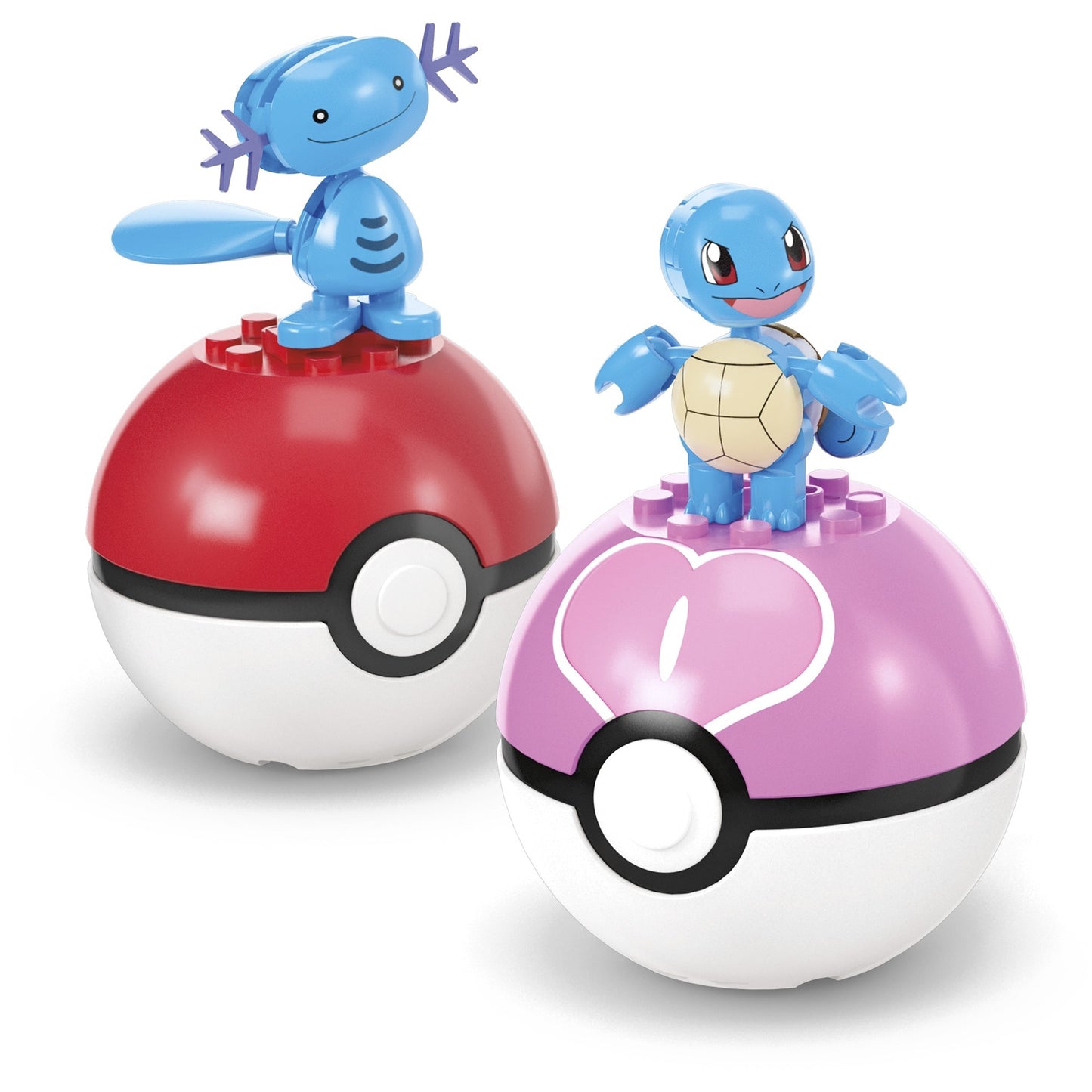 MEGA Pokémon 4 Wasser-Typ Pokémon Sets, Konstruktionsspielzeug