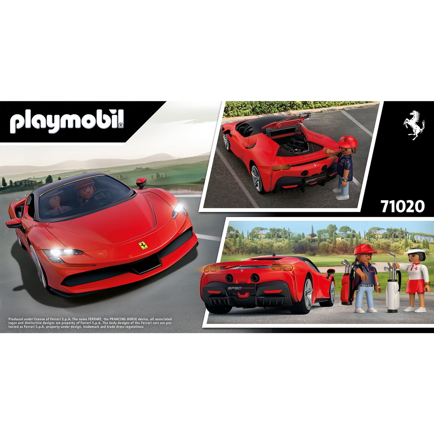 PLAYMOBIL 71020 Ferrari SF90 Stradale, Konstruktionsspielzeug