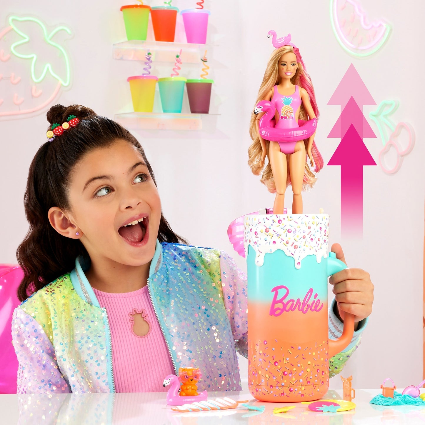 Mattel Barbie Pop! Reveal Fruit Series Geschenkset - Tropical Smoothie