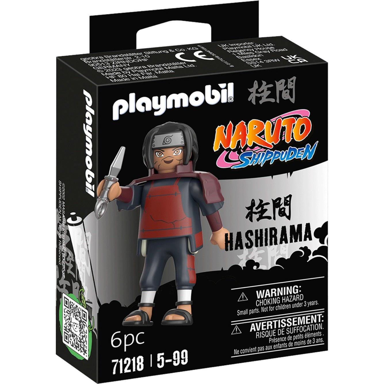 PLAYMOBIL 71218 Naruto Shippuden - Hashirama, Konstruktionsspielzeug