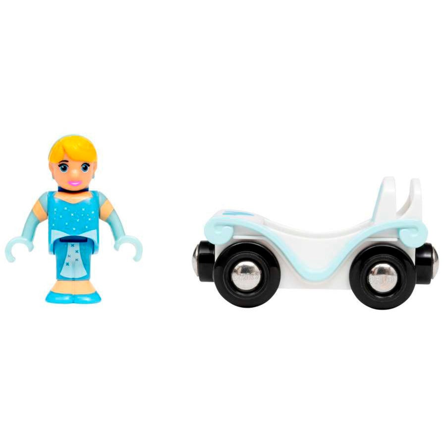 BRIO Disney Princess Cinderella mit Waggon, Spielfahrzeug