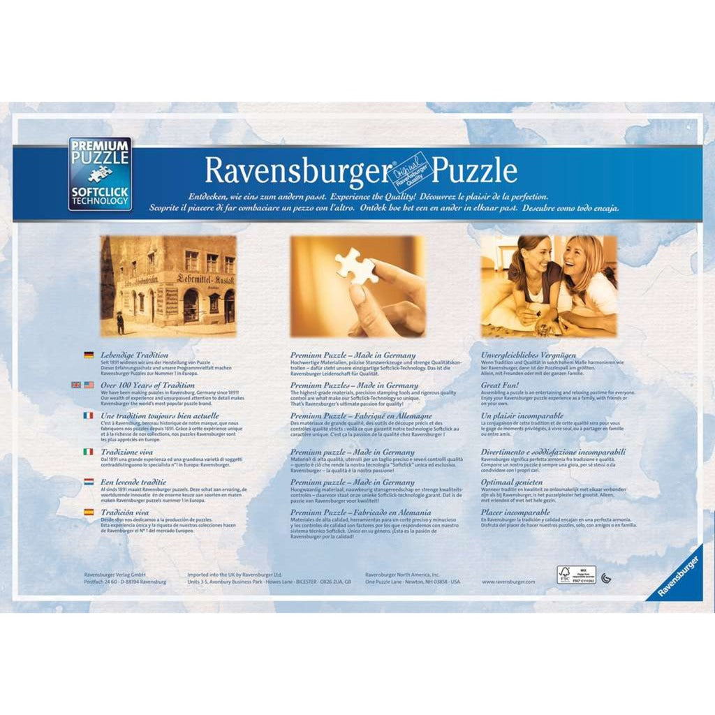 Ravensburger Puzzle Märchenschloss in 4 Jahreszeiten