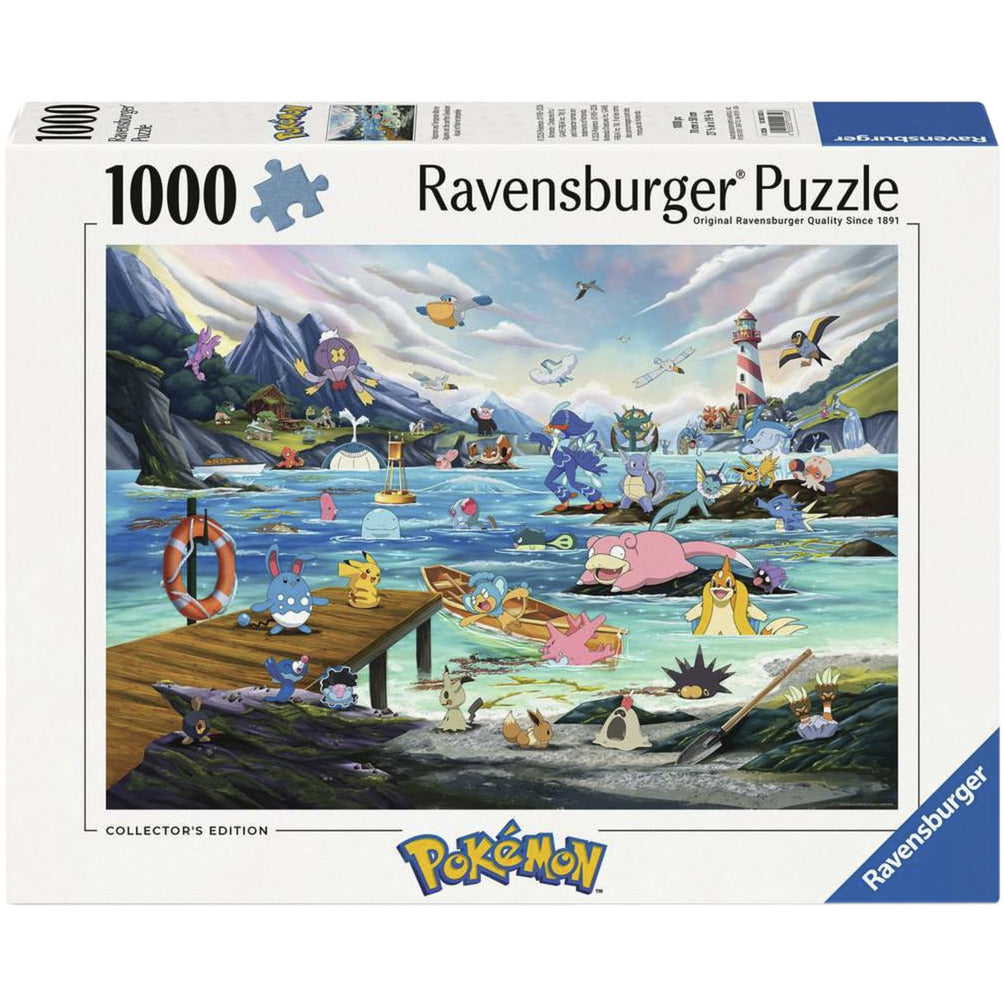 Puzzle Pokémon - Vaporeon and Temperate Marine
