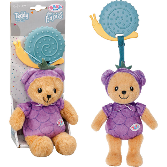 BABY born for babies TeddyBlauBÄRe 18cm, Kuscheltier