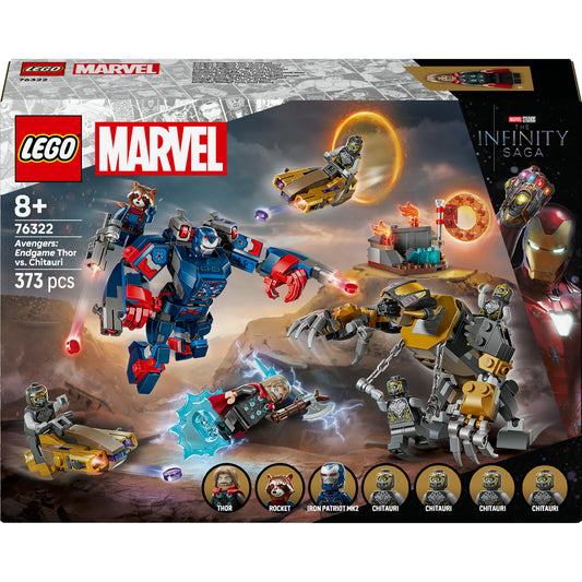 76322 Marvel Super Heroes Avengers: Endgame Thor vs. Chitauri, Konstruktionsspielzeug