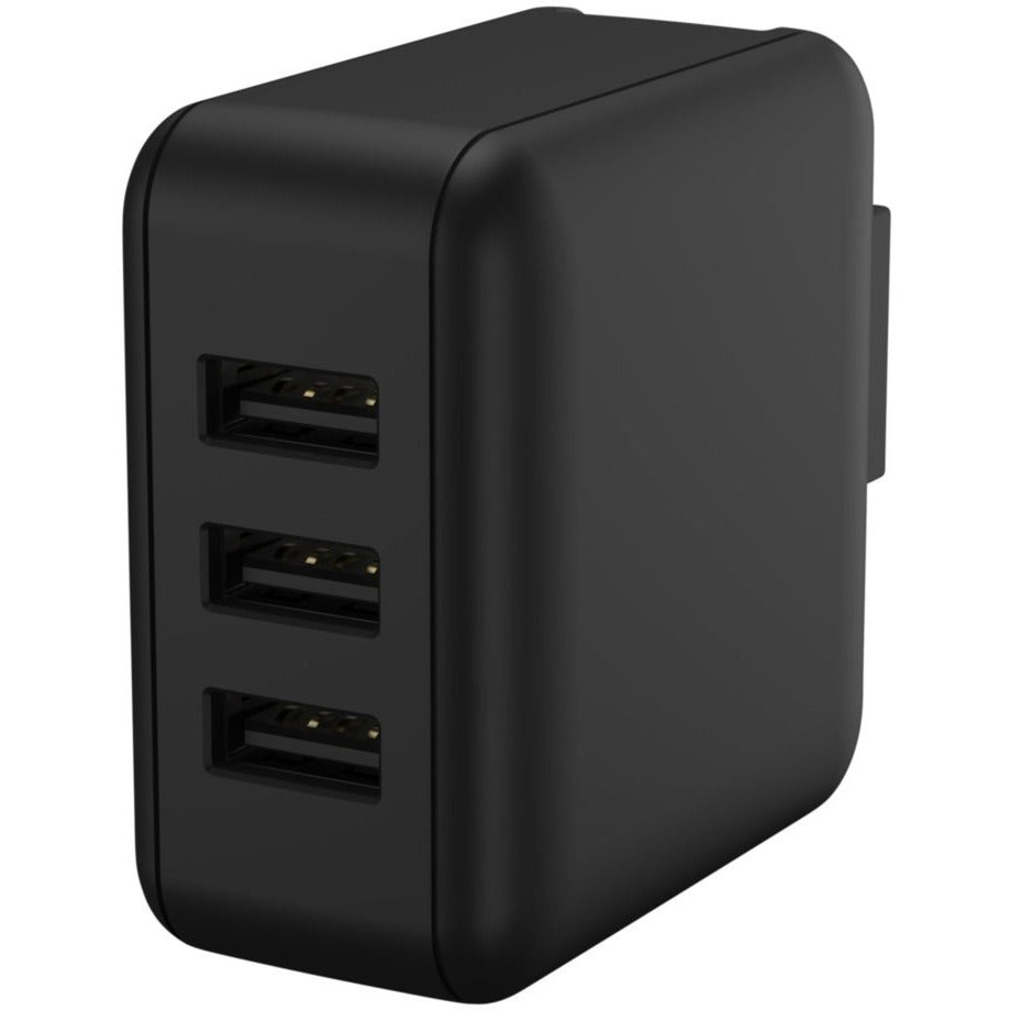 Ansmann USB-Ladegerät Travel Charger TC315 (schwarz, 3x USB-A, 15 Watt)