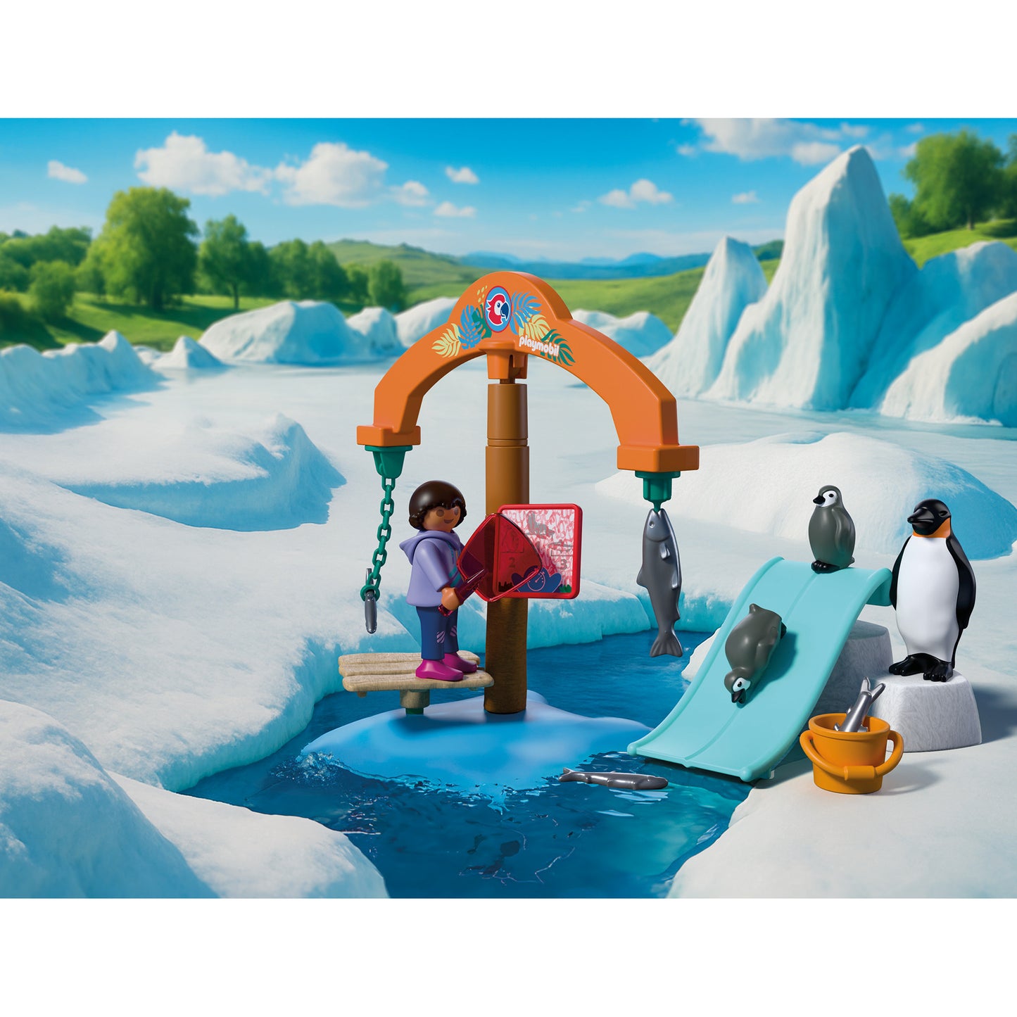 72073 Animals & Friends Zoo: Eis-Expedition, Konstruktionsspielzeug