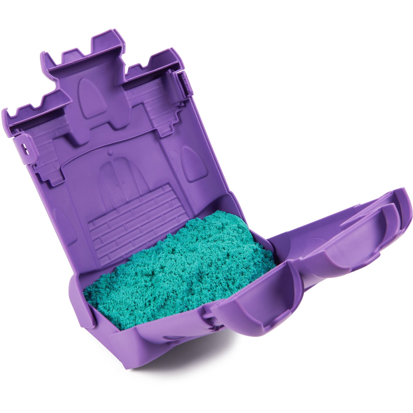 Spin Master Kinetic Sand - Burgen Köfferchen, Spielsand