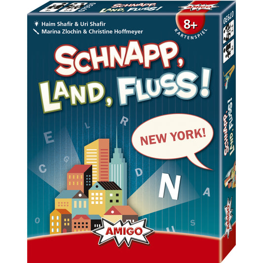 Schnapp, Land, Fluss!, Kartenspiel