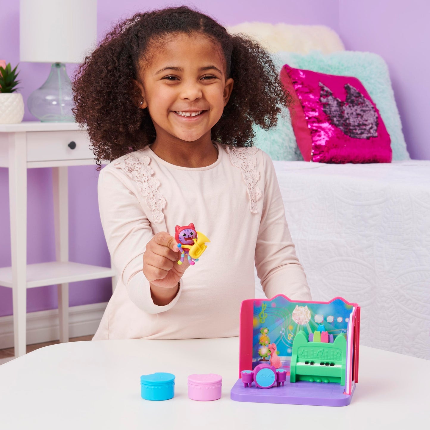 Spinmaster Gabby's Dollhouse Deluxe Room ? Groovy Music Room