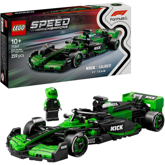 77247 Speed Champions KICK Sauber F1 Team C44 Rennauto, Konstruktionsspielzeug