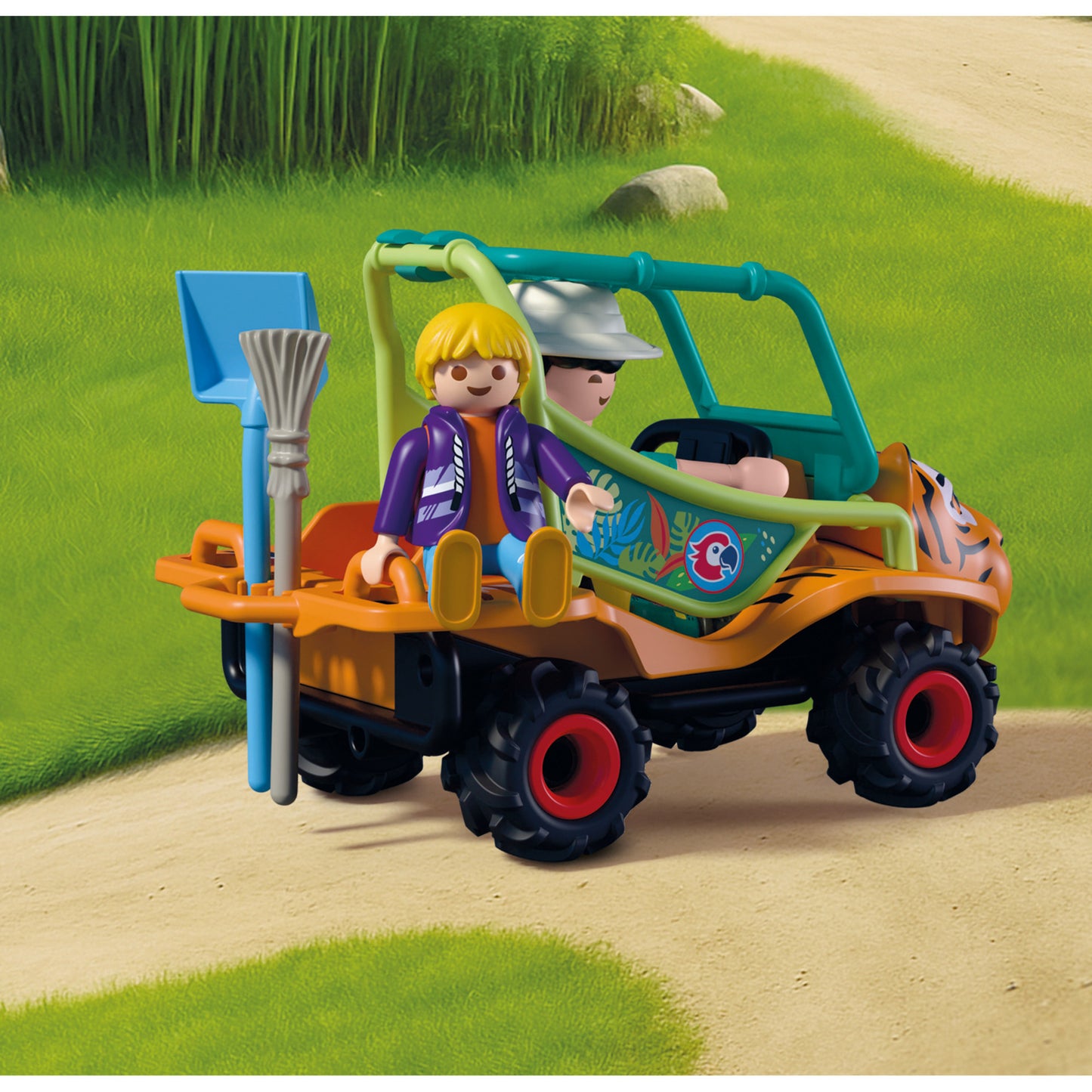 72072 Animals & Friends Zoo: Tierpflegermobil, Konstruktionsspielzeug