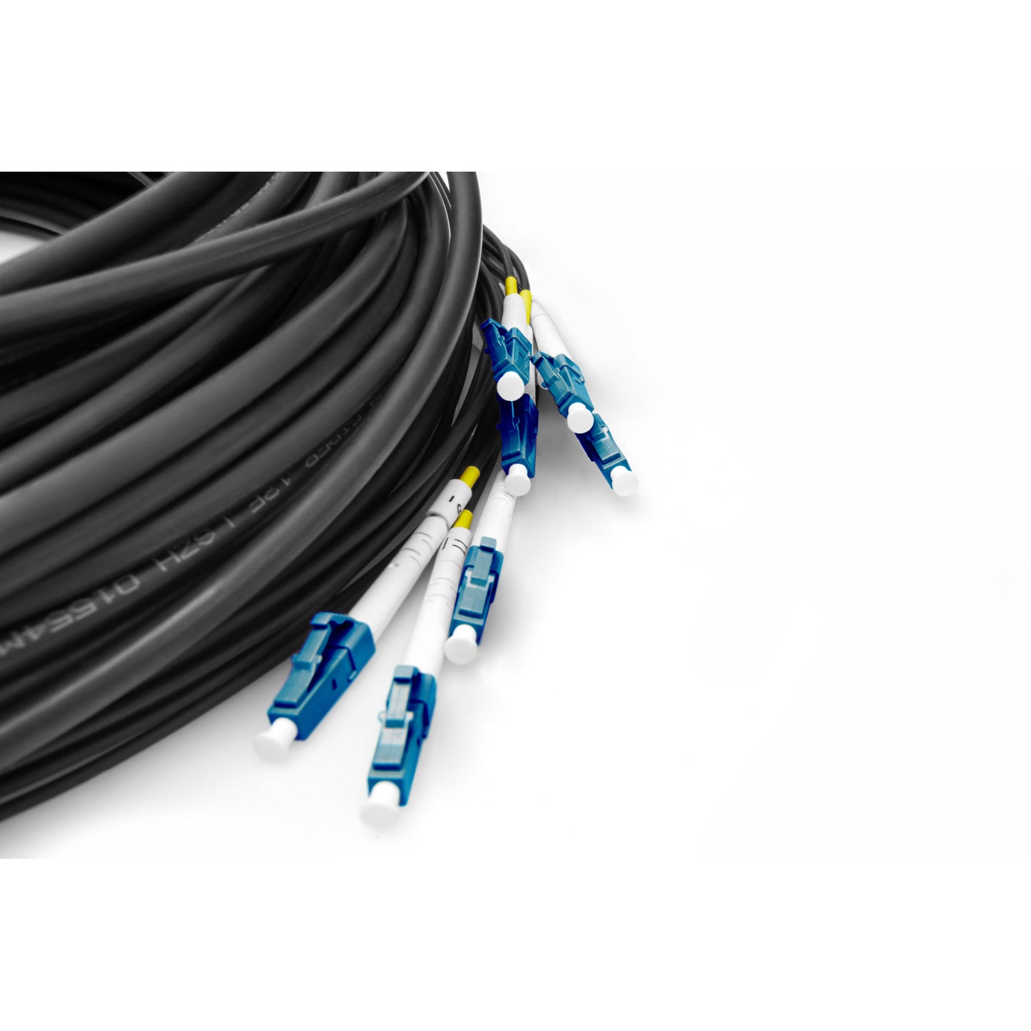 Glasfaser Universal Breakout Kabel, Duplex, LC/UPC Stecker, Singlemode OS2