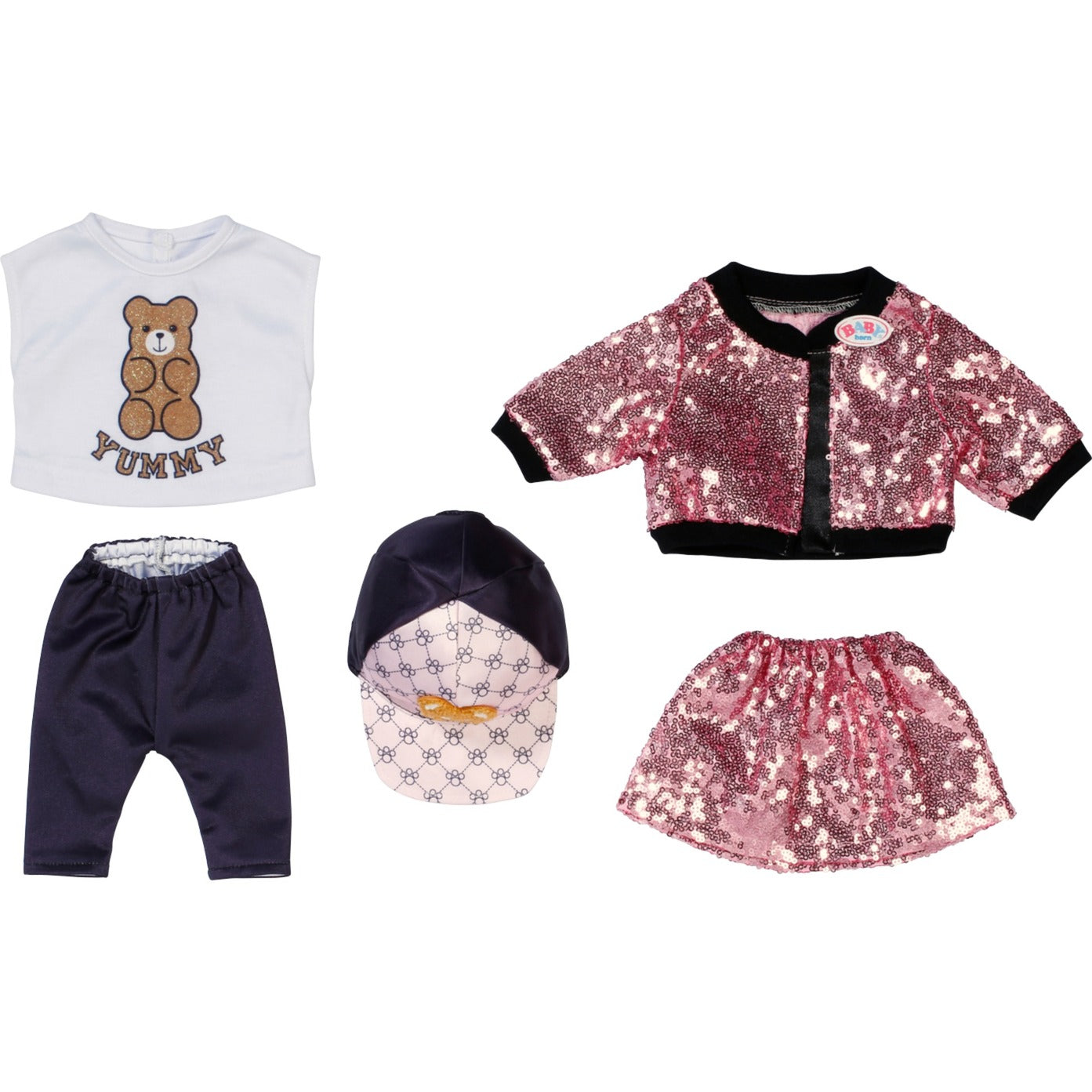 BABY born Glam Outfit 43cm, Puppenzubehör