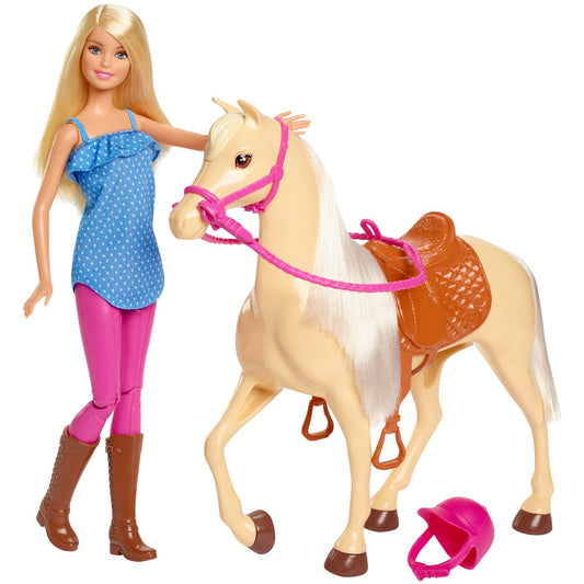 Mattel Barbie Pferd & Puppe